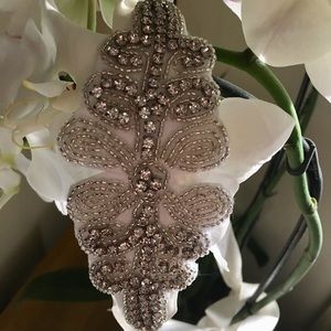 BNWT satin ribbon headband